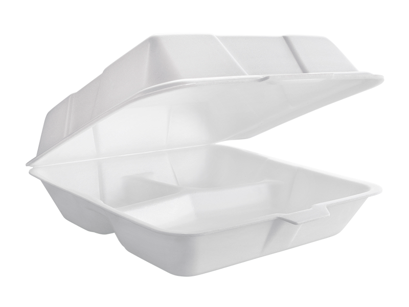 Large | 3C | HL | Foam Container | 200 | 9x9