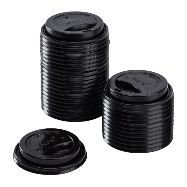 K | Coffee Lid | 10oz 24oz | Black | 20/50 | C-KDL516B-PP