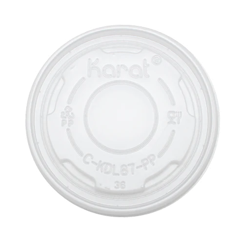 K | Lid | 5oz | PP | 87 | 1000 | C-KDL87-PP