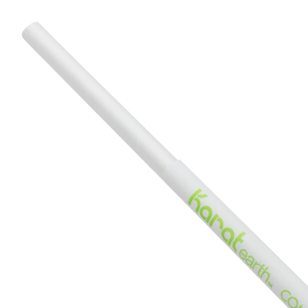K | Paper Straw | 7.75"| 5mm | Wrapped | 4/500 | KE-C9300W