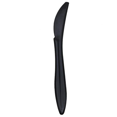 K | Plastic KNIFE BLACK | 1000 | U2001B