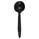 U2002B | Plastic Soup SPOON BLACK | 1000/cs
