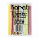 C9060S | 9" | 10mm | Boba | Wrapped STRAW | Mixed Color | 1600