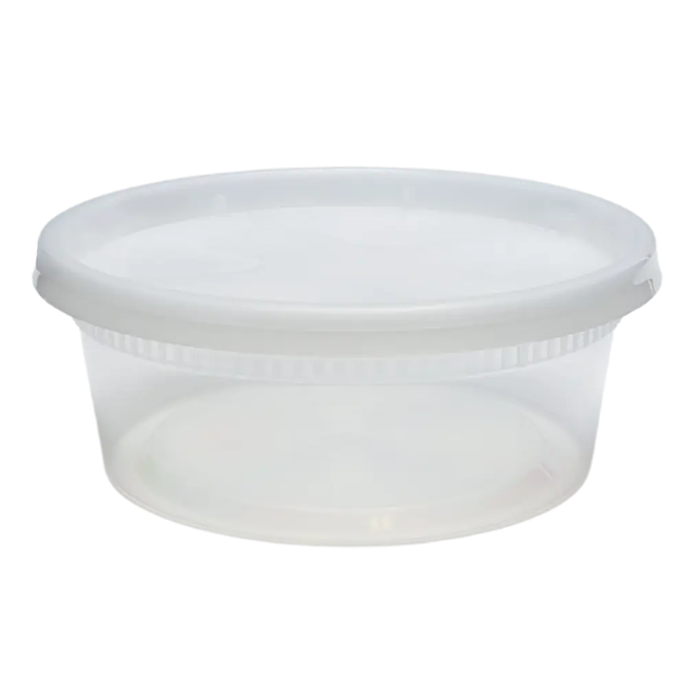 TOS | 8oz | Plastic Soup Cup & Lid | 240