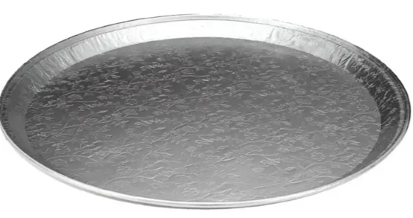 12" | Serving Tray | Round Aluminum | 25 | #4013-80-25