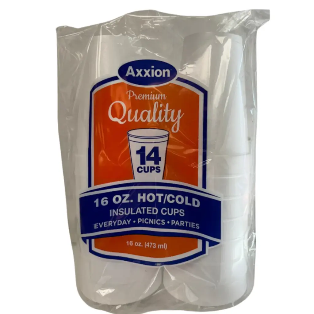 16oz | Foam Cup | 14cup/16sleeve | AXX-C16F