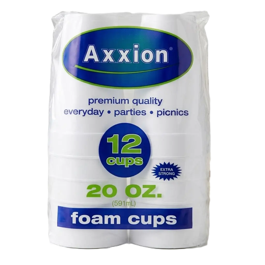 20oz | Foam Cup | 24cup/10sleeve | AXX-C20F