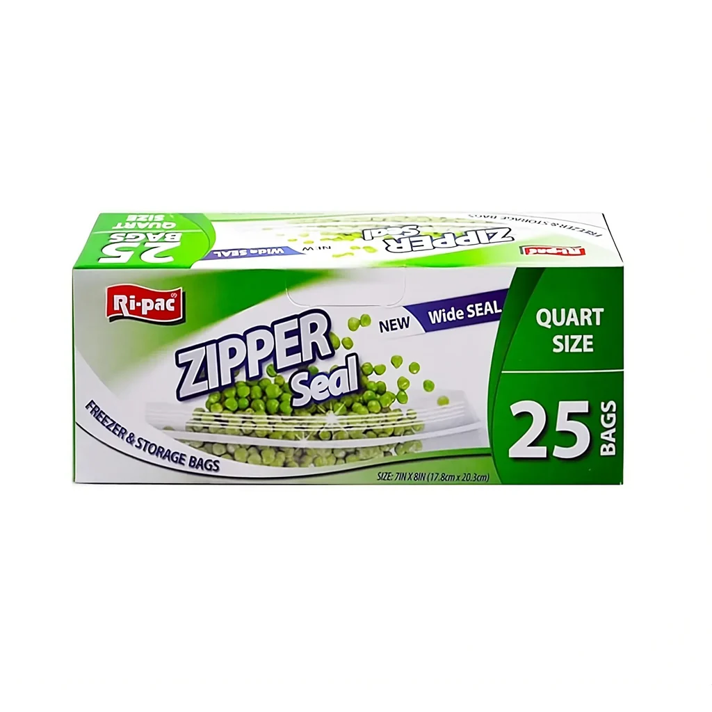 RP | Zipper Bag | Quart | Freezer | 25/24 | 27025