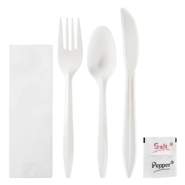 K | Cutlery Kit (F,Tea,K,N,S&P) | 250 | White | U2209W