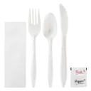 K | Cutlery Kit (F,Tea,K,N,S&P) | 250 | White | U2209W