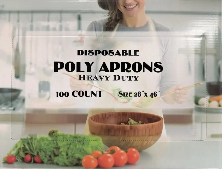 Poly | HD | Apron | CASE | 5/100 | 1534-1