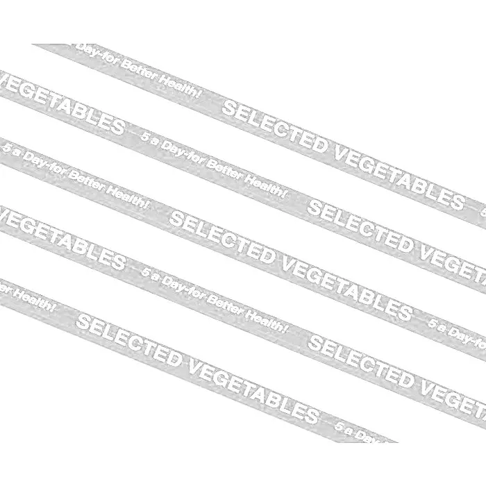 4 | CASE | WHITE | Vegetable Ties | 25/2000