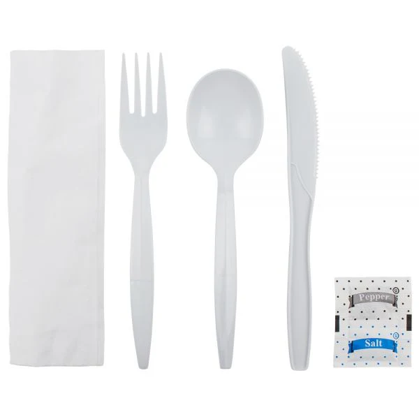 K | Cutlery Kit (F,Soup,K,N,S&P) | 250 | White | U2202W