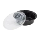 IM-FC4032 B 24oz Round Container&Lid 3/50/Base&Lid 150SET