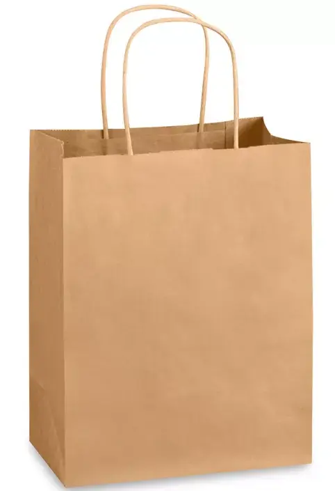*Kupps | 10x6.75x12 | Brown Paper Bag | Rope Handle | #70 | 250