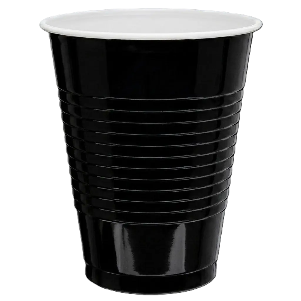 16oz | Party Cup | Black | 15/48