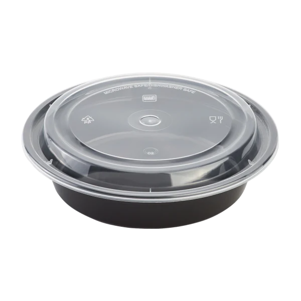 IM-FC4024B | 24oz | Black | Round Cont/Lid | 150 | K