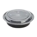 IM-FC4024B | 24oz | Black | Round Cont/Lid | 150 | K