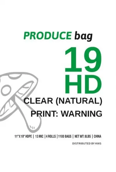 11x19 | HD | Produce Bag | 4Roll