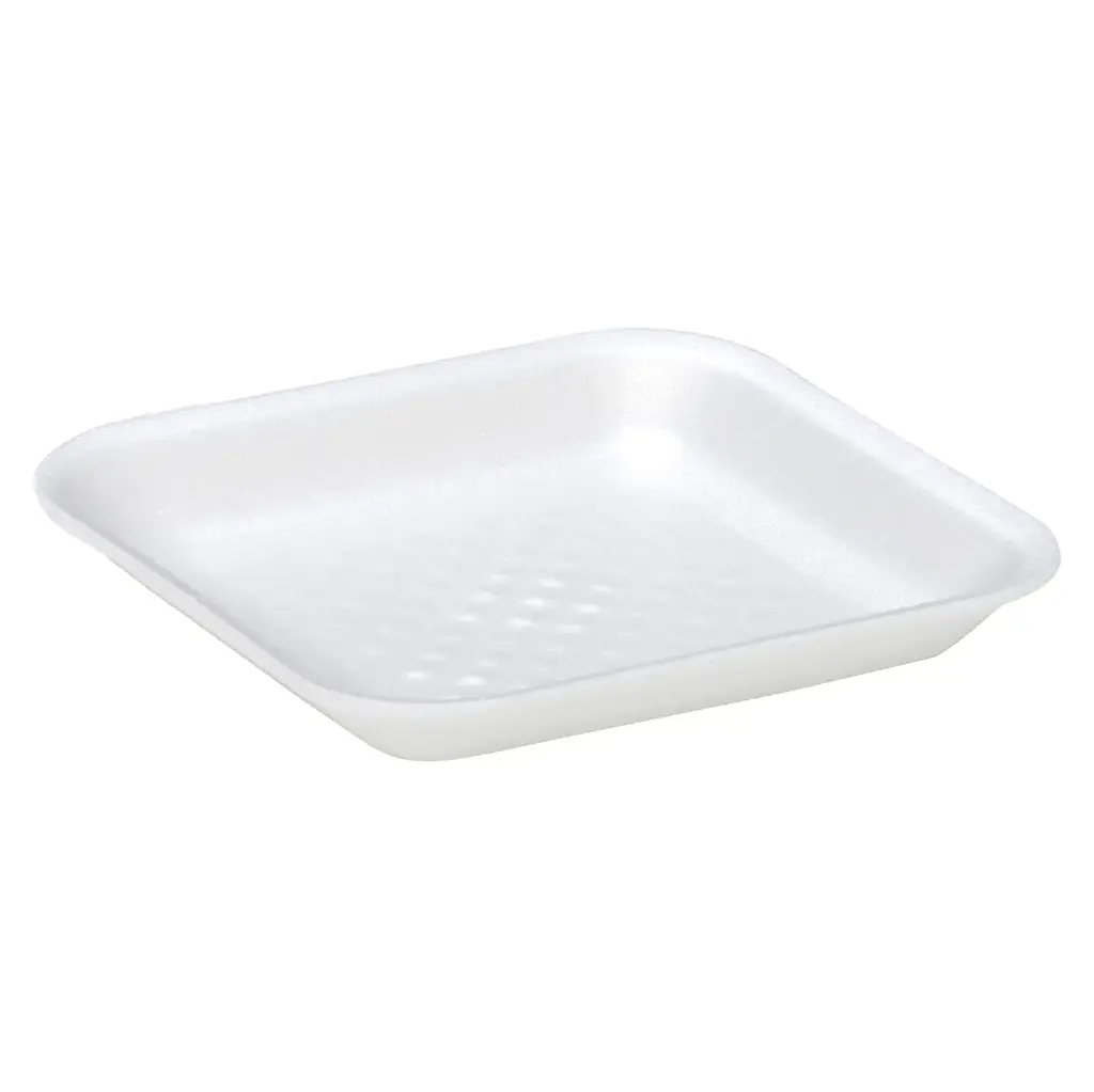 1S | FOAM White | Meat Tray | 1000