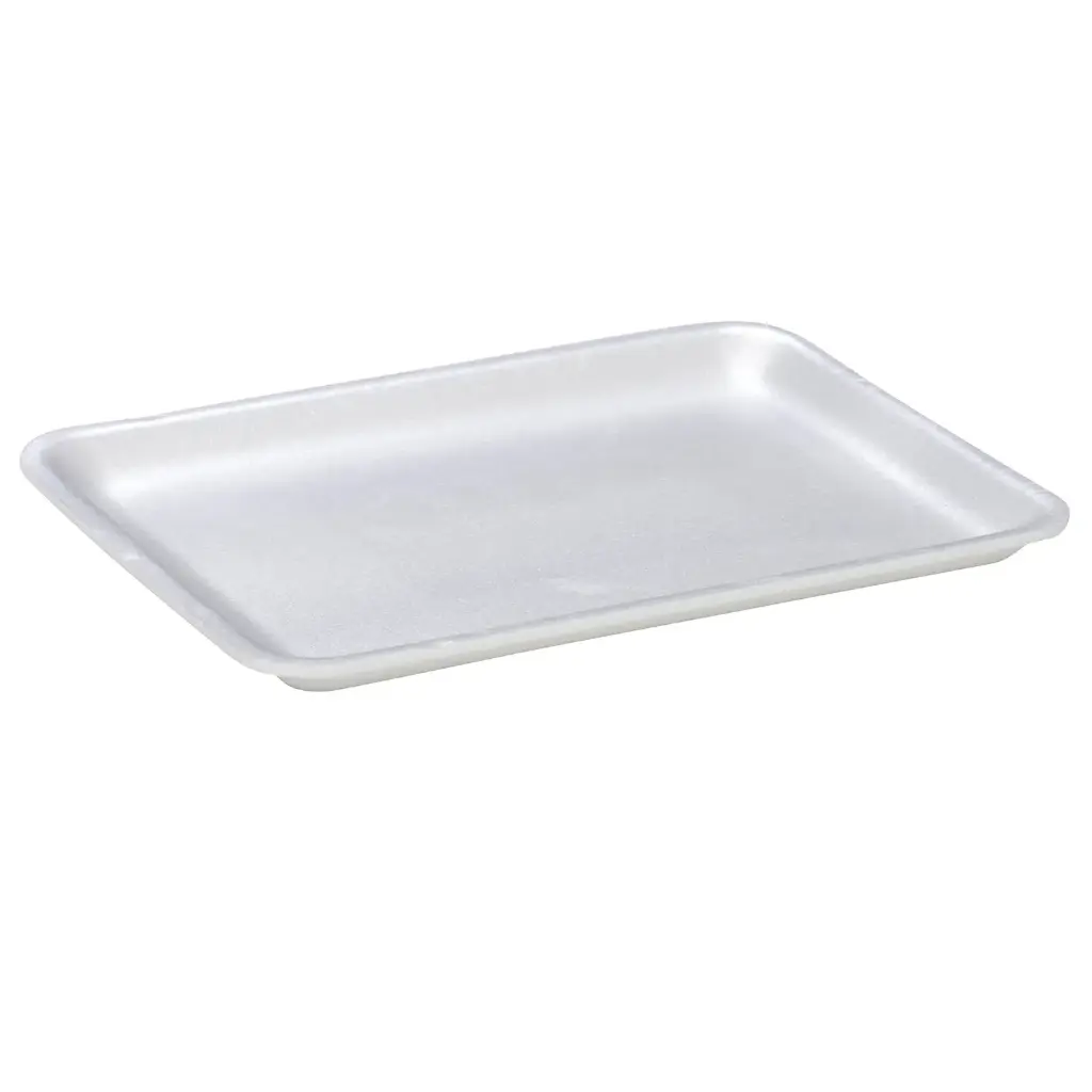 4S | FOAM White | Meat Tray | 4/125