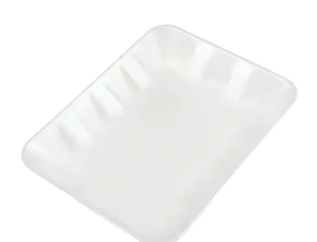 4D | FOAM White | Meat Tray | 4/125