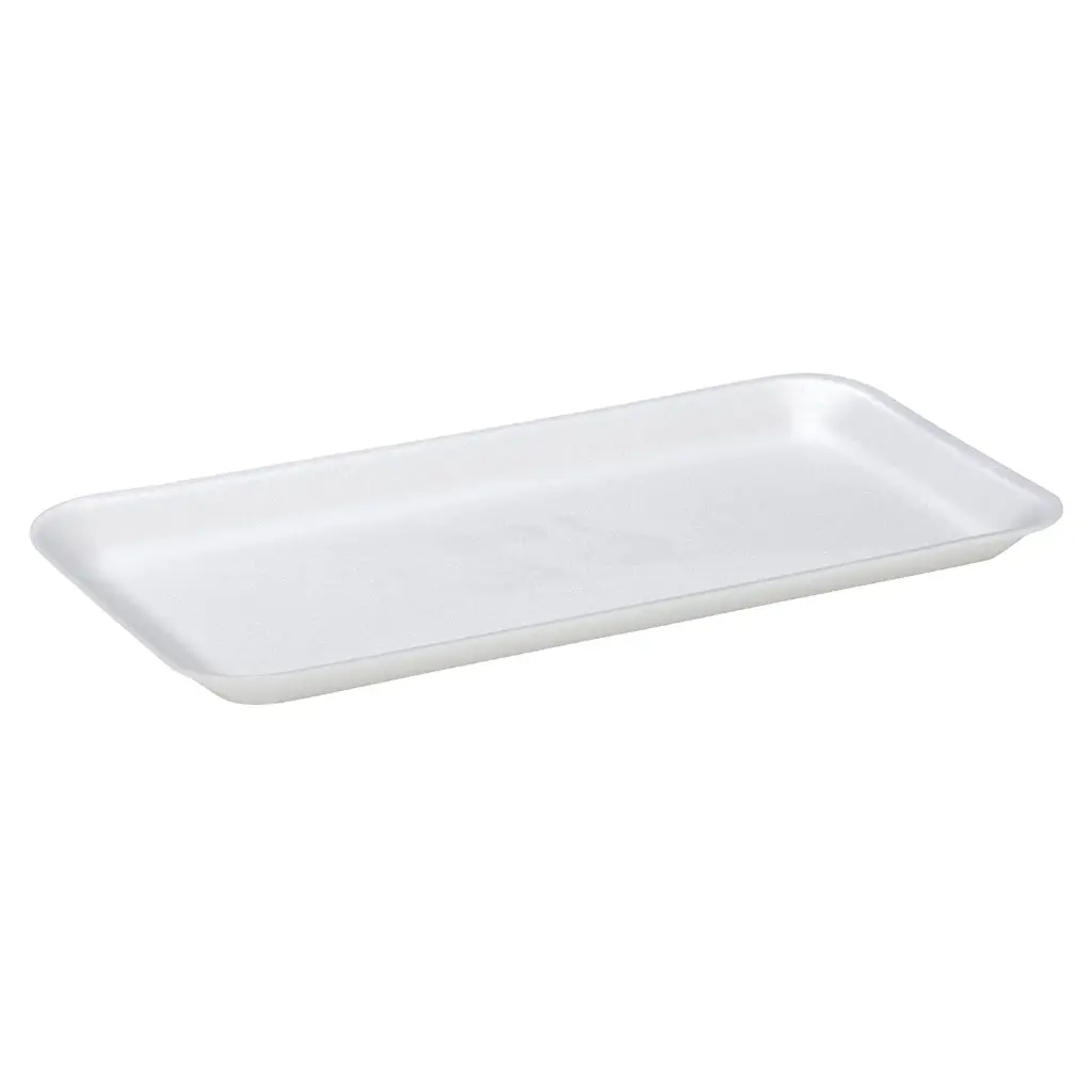 10S | FOAM | White | Meat Tray | 500