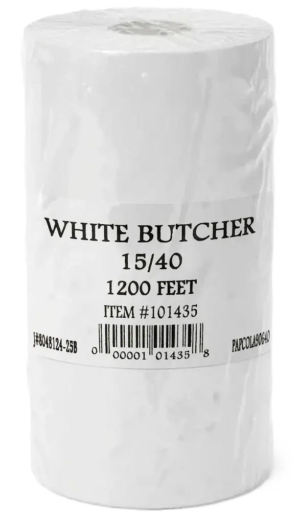 15/40 | White | Butcher Paper | 1200