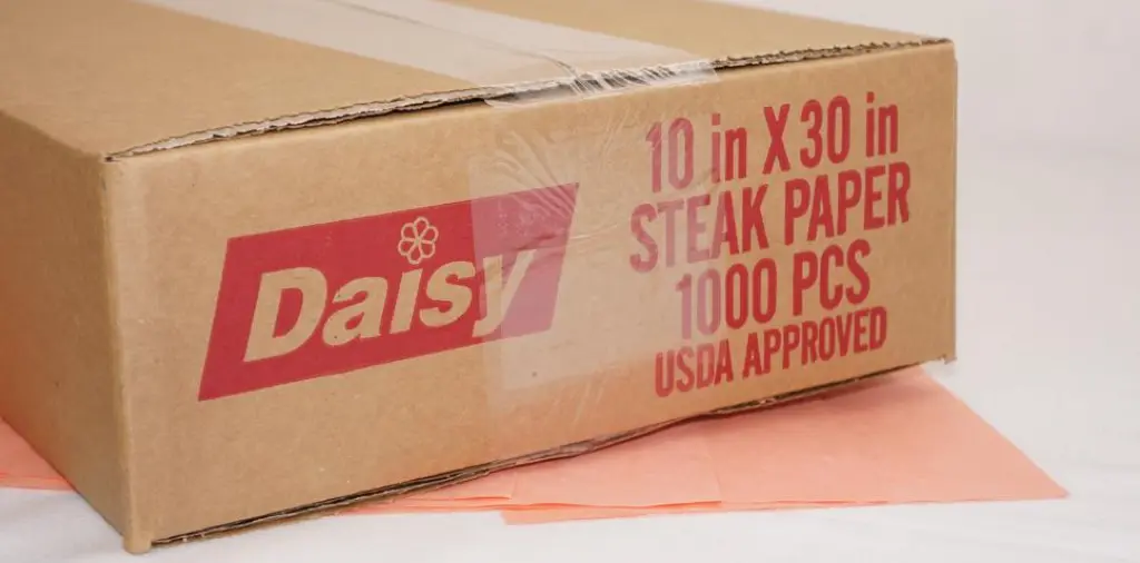 10x30* | Pink | Platter Paper | 1000 | Daisy