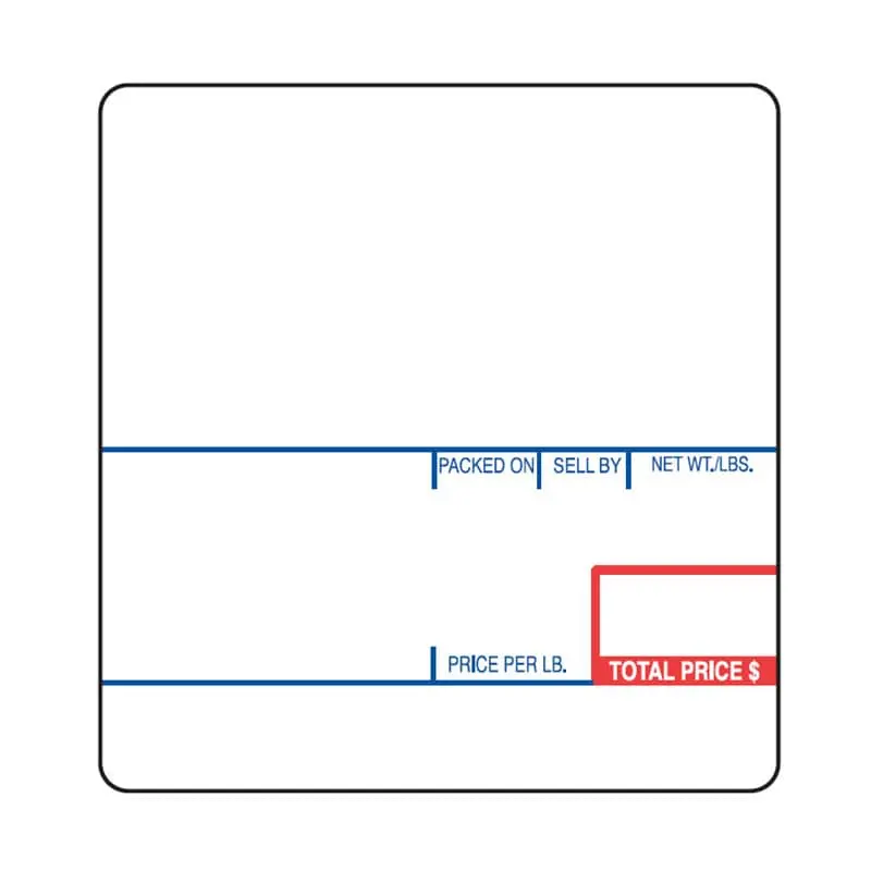 8020 CAS | Scale Label | 12/500