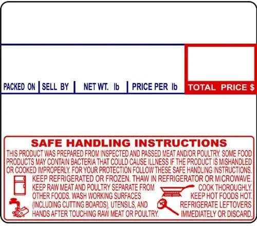 8030 CAS | Scale Label | 12/600