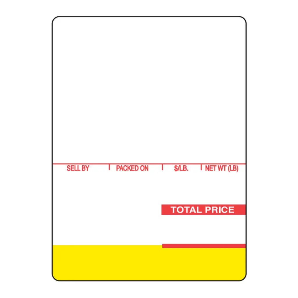ISH1147 | Scale Label | 64x85mm | 12