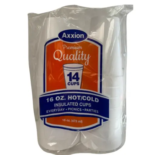 [sku80-003] 16oz | Foam Cup | 14cup/16sleeve | AXX-C16F