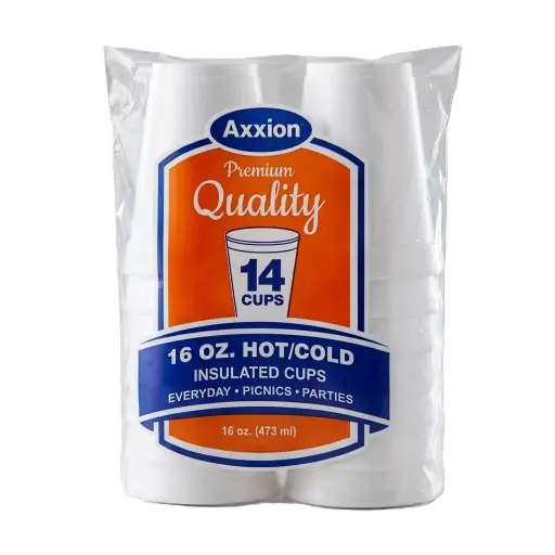 [sku80-003] AXX-C16F | 16oz | Foam Cup | 14cup/16sleeve