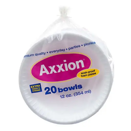 [sku80-011] 12oz | Foam Bowl | 48/20 | AXX-12R