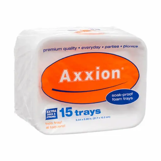 [sku80-026] 2 | Taco Tray | White | 32/15 | AXX-2R