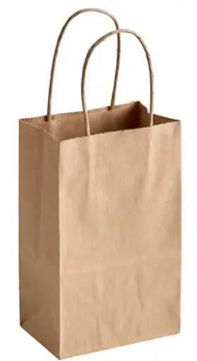 [sku11-050] Gem Shopping Bag | Kraft | 250