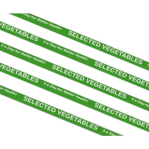 [sku13-645-G] 4 | Green | Box | Vegetable Ties | 2000
