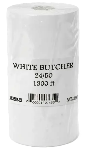 [sku16-026-24] 24/40 | White | Butcher Paper | 1300