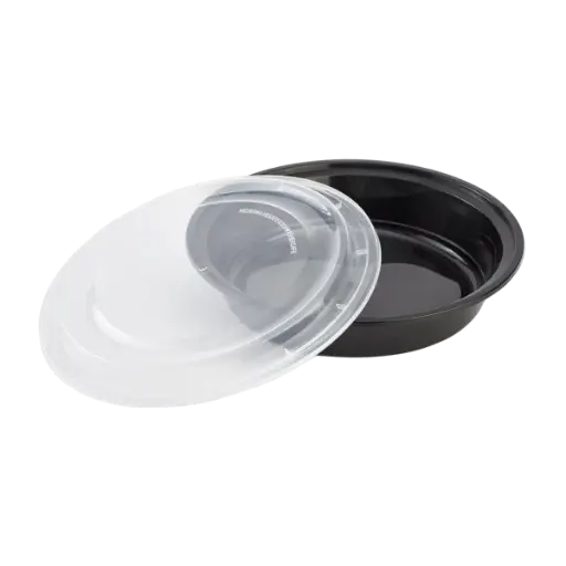 [sku18-748] IM-FC4048B | 48oz | Black | Round Cont/Lid | 150 | K