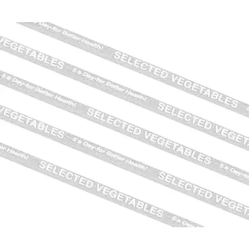 [sku13-663-WHT] 4 | CASE | WHITE | Vegetable Ties | 25/2000