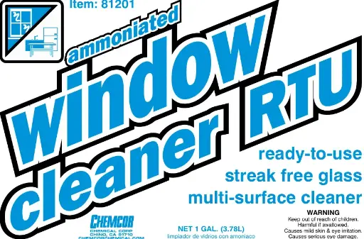 [sku60-702-1] Window Cleaner RTU | 1Gal