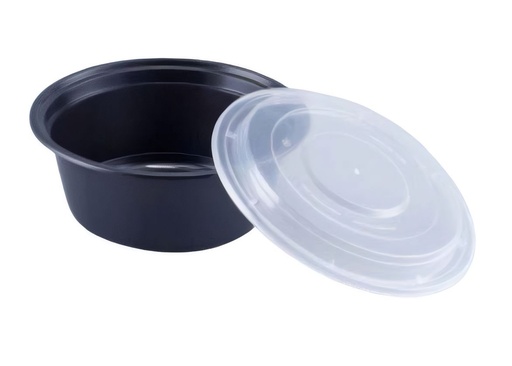 [18 707] TOJR-48 48oz Round Container&Lid 3/50/Base&Lid 150SET