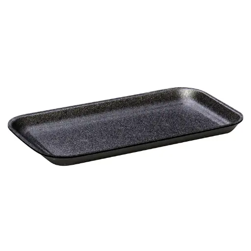 [sku15-155-fb] 17S | FOAM Black | Meat Tray | 1000