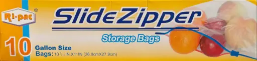 RP | Slider Zipper Bag | 1 Gallon | 10 bags/24 packs | 27310