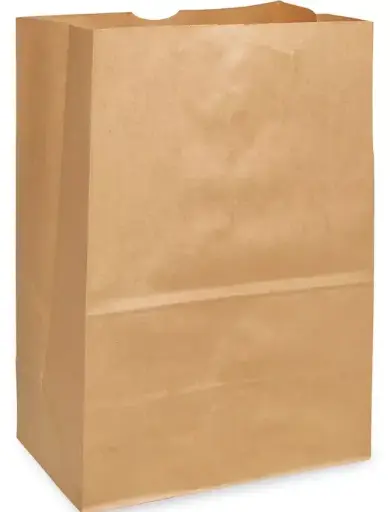 [sku10-057-300] Daisy | #1/6 BBL | 12x7x17 (No Handle) | Brown Paper Bag | 300