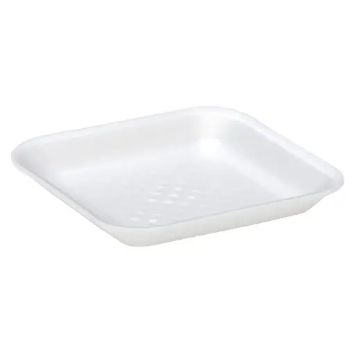 [sku15-015] 1S | FOAM White | Meat Tray | 1000