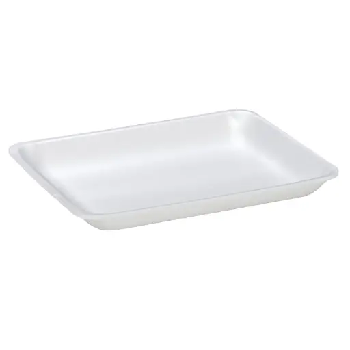 [sku15-110] 8P | White | Meat Tray | 200