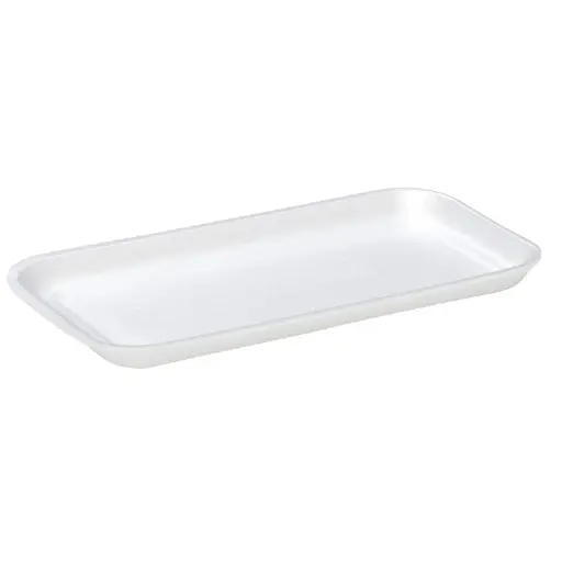[sku15-155-fw] 17S | FOAM White | Meat Tray | 1000