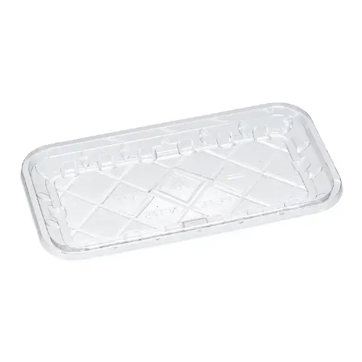 [sku15-155-pc] 17S | PLASTIC | Clear | Meat Tray | 900